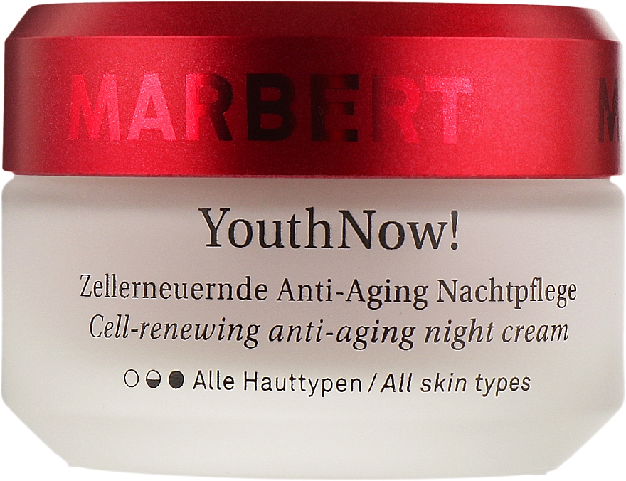 Антивіковий нічний крем - Marbert YouthNow! Cell-Renewing Antiaging Night Care