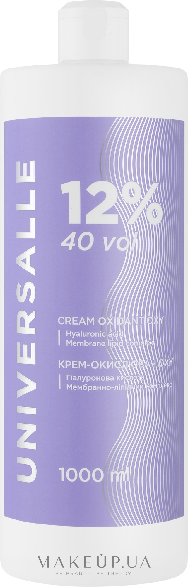 Крем-окислитель 12% - Universalle Cream Oxidant Oxy — фото 1000ml