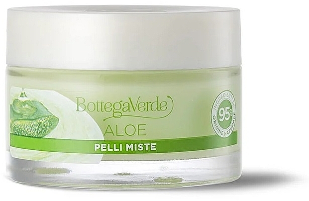 Крем-гель для лица - Bottega Verde Aloe 24H Face Cream Gel — фото N2