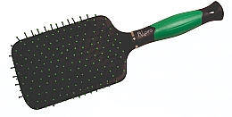 Щетка для волос массажная, С0280, зеленая - Rapira — фото N1