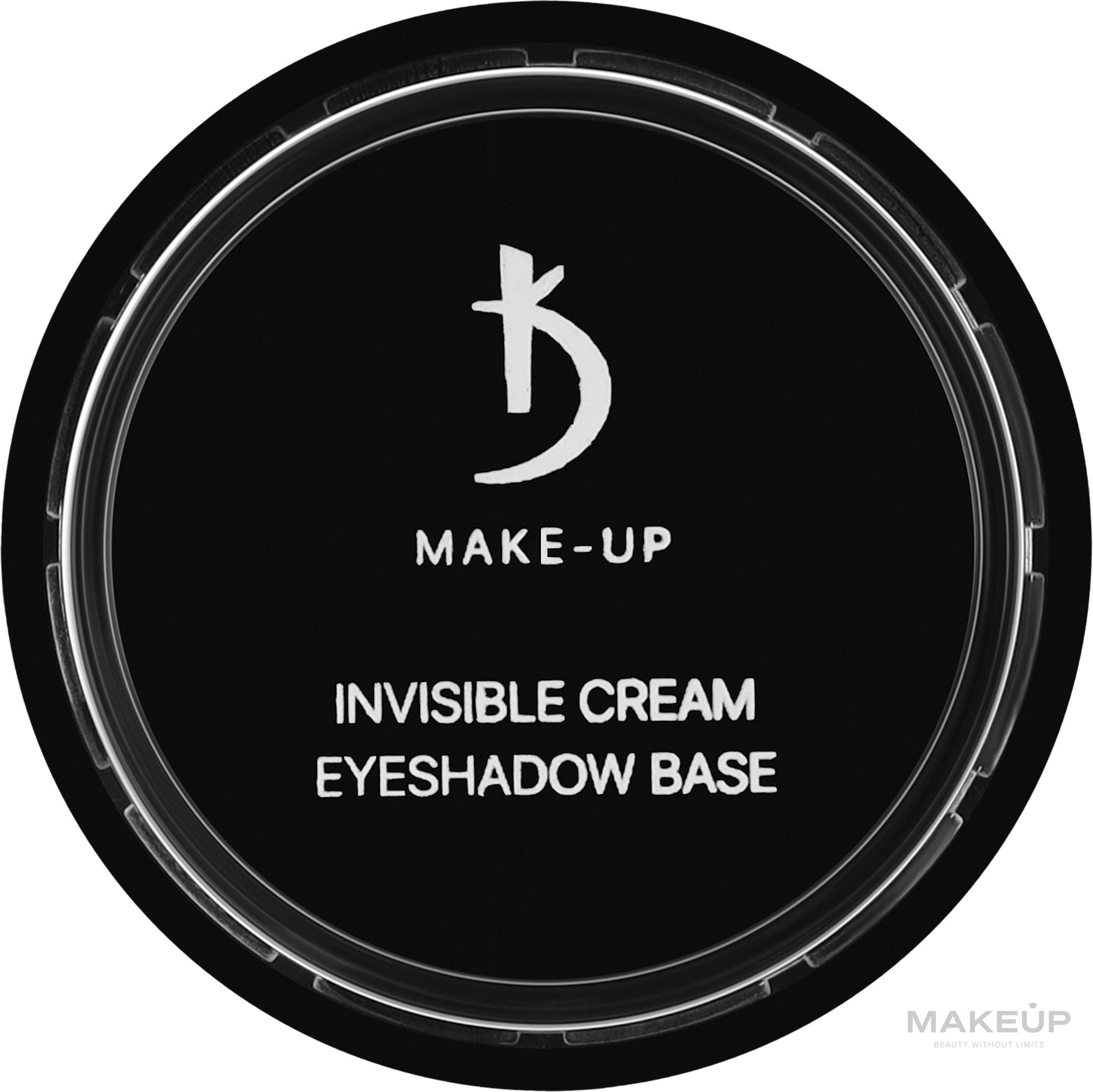 База для век кремовая, прозрачная - Kodi Professional Invisible Cream Eyeshadow Base — фото 5g