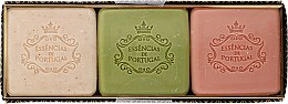 Парфумерія, косметика Набір - Essencias De Portugal Aromas Collection Winter Set (soap/3x80g)