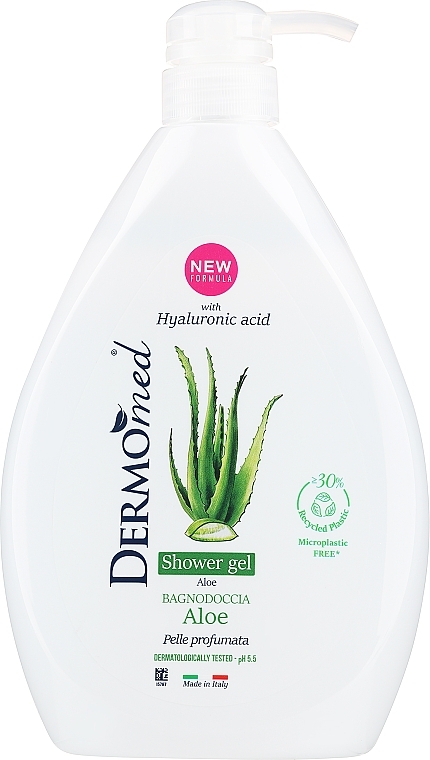 Гель для душу "Алое" - Dermomed Shower Gel Aloe — фото N3