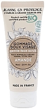 Нежный скраб для лица с миндалем - Jeanne en Provence BIO Almond Gentle Face Scrub — фото N1