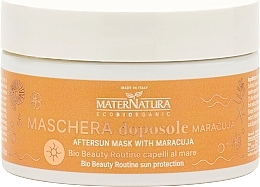 Маска для волос после загара с маракуей - MaterNatura Aftersun Mask with Maracuja — фото N1