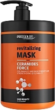 Духи, Парфюмерия, косметика Восстанавливающая маска для поврежденных и сильно пористых волос - Prosalon Ceramide Force
