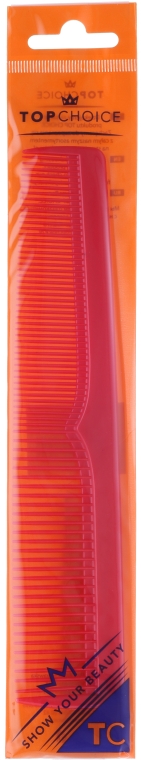 Гребінець для волосся, 1550, червоний - Top Choice — фото N2