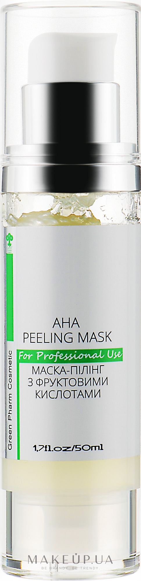 Маска-пилинг с фруктовыми кислотами - Green Pharm Cosmetic Peeling Masks PH 4 — фото 50ml