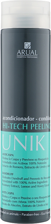 Кондиционер для волос склонных к появлению перхоти - Arual Unik Hi-Tech Peeling Conditioner — фото N1