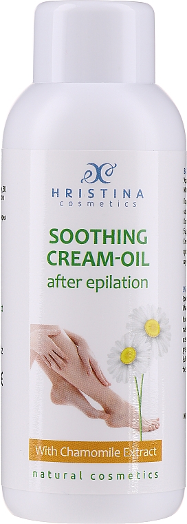 Заспокійлива крем-олія після депіляції (епіляції) - Hrisnina Cosmetics Soothing Crem-oil After Epilation — фото N1