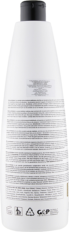 Стабилизирующий крем-окислитель 6% - Sensus Lux Activator Cream 20 Vol — фото N2