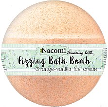 Духи, Парфюмерия, косметика Бомбочка для ванны - Nacomi Orange Vanilla Ice Cream Bath Bomb