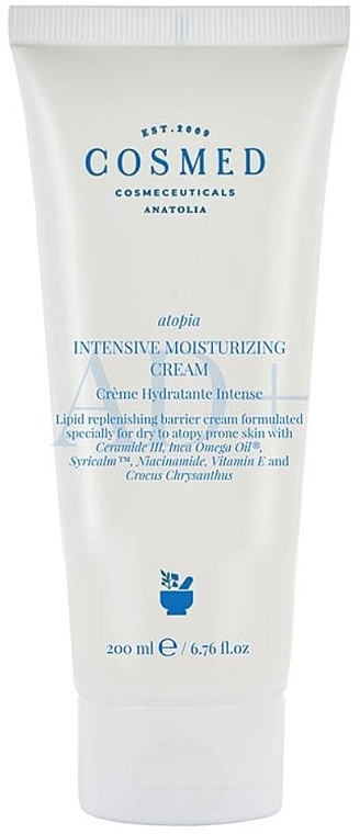 Интенсивный увлажняющий крем для атопической кожи - Cosmed Atopia Intensive Moisturizing Cream AD — фото N1
