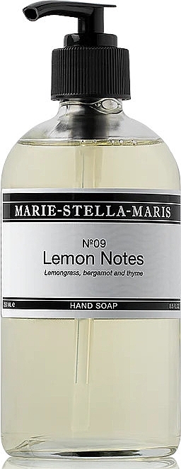 Мило для рук - Marie-Stella-Maris №09 Lemon Notes Hand Soap — фото N1