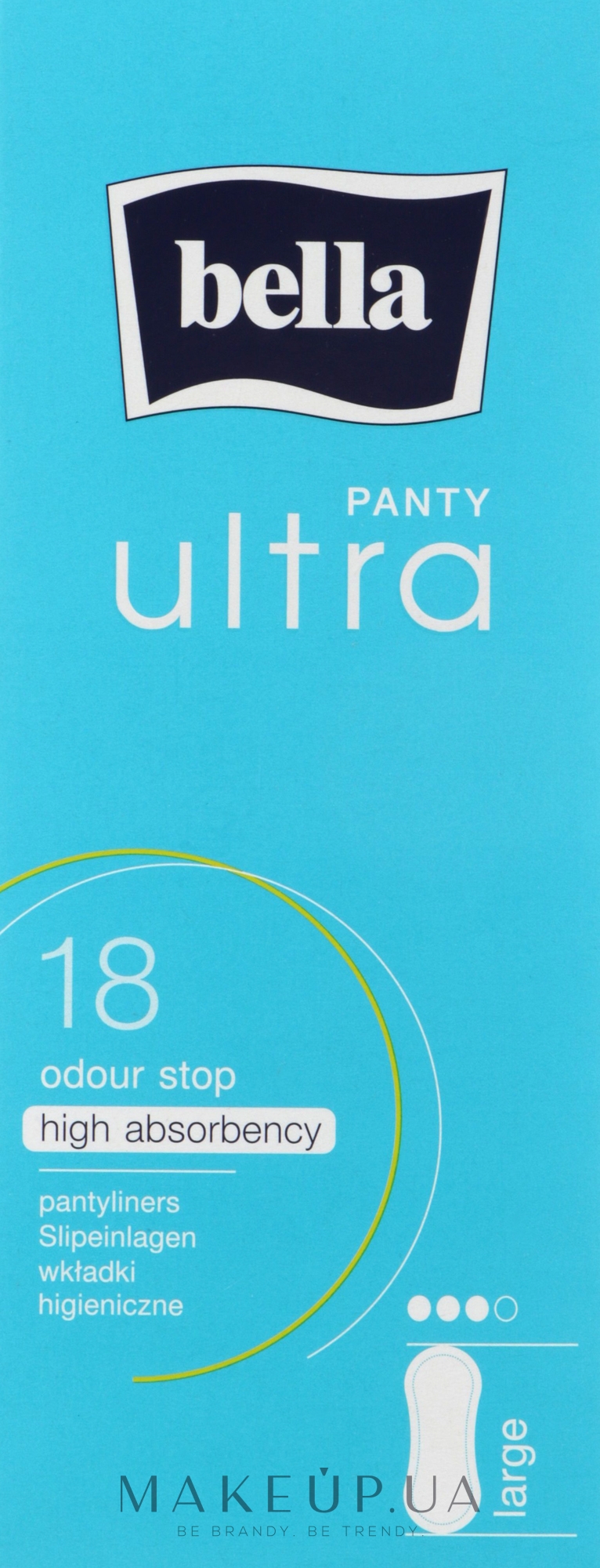 Ежедневные прокладки Panty Ultra Large, 18шт - Bella — фото 18шт