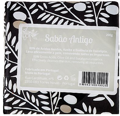 Натуральне мило, чорно-біла гілка оливкового дерева - Essencias De Portugal Tradition Ancient Soap — фото N2