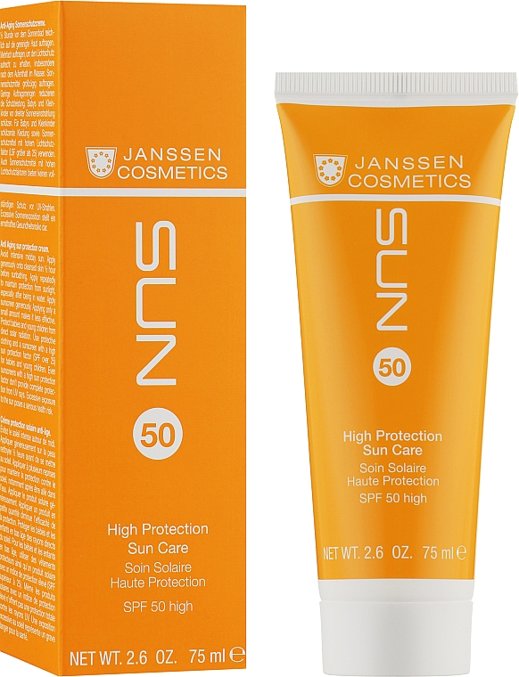 Сонцезахисний флюїд SPF50 - Janssen Cosmetics Sun High Protection Sun Care — фото N2