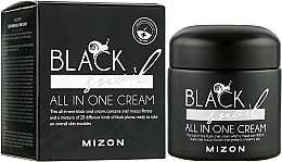 Крем з чорною улиткою - Mizon Black Snail All In One Cream  — фото N2