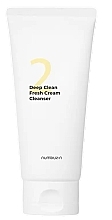 Зволожувальна емульсія для вмивання обличчя - Numbuzin No.2 Deep Clean Fresh Cream Cleanser — фото N1