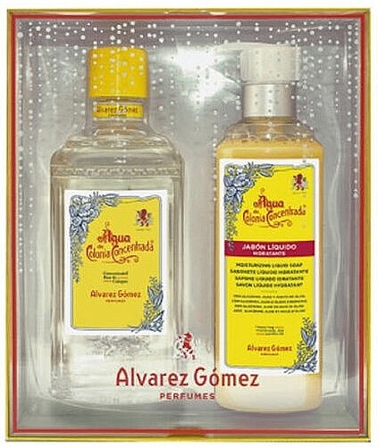 Alvarez Gomez Agua de Colonia Concentrada - Набір (edc/300ml + soap/300ml) — фото N1