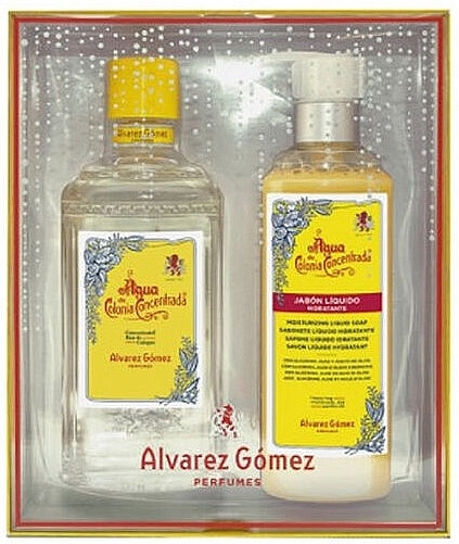 Alvarez Gomez Agua de Colonia Concentrada - Набор (edc/300ml + soap/300ml) — фото N1