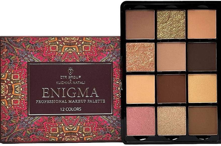 Палетка для макияжа - CTR Enigma Eye Shadow Palette