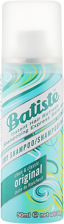 УЦЕНКА Сухой шампунь - Batiste Dry Shampoo Clean and Classic Original * — фото N6
