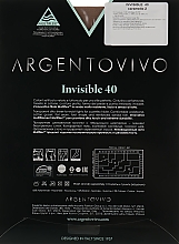 Колготки "Invisible" 40 DEN, caramello - Argentovivo — фото N2