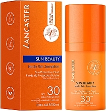 Солнцезащитный флюид для лица - Lancaster Sun Beauty Nude Skin Sensation Sun Protective Fluid SPF30 — фото N2