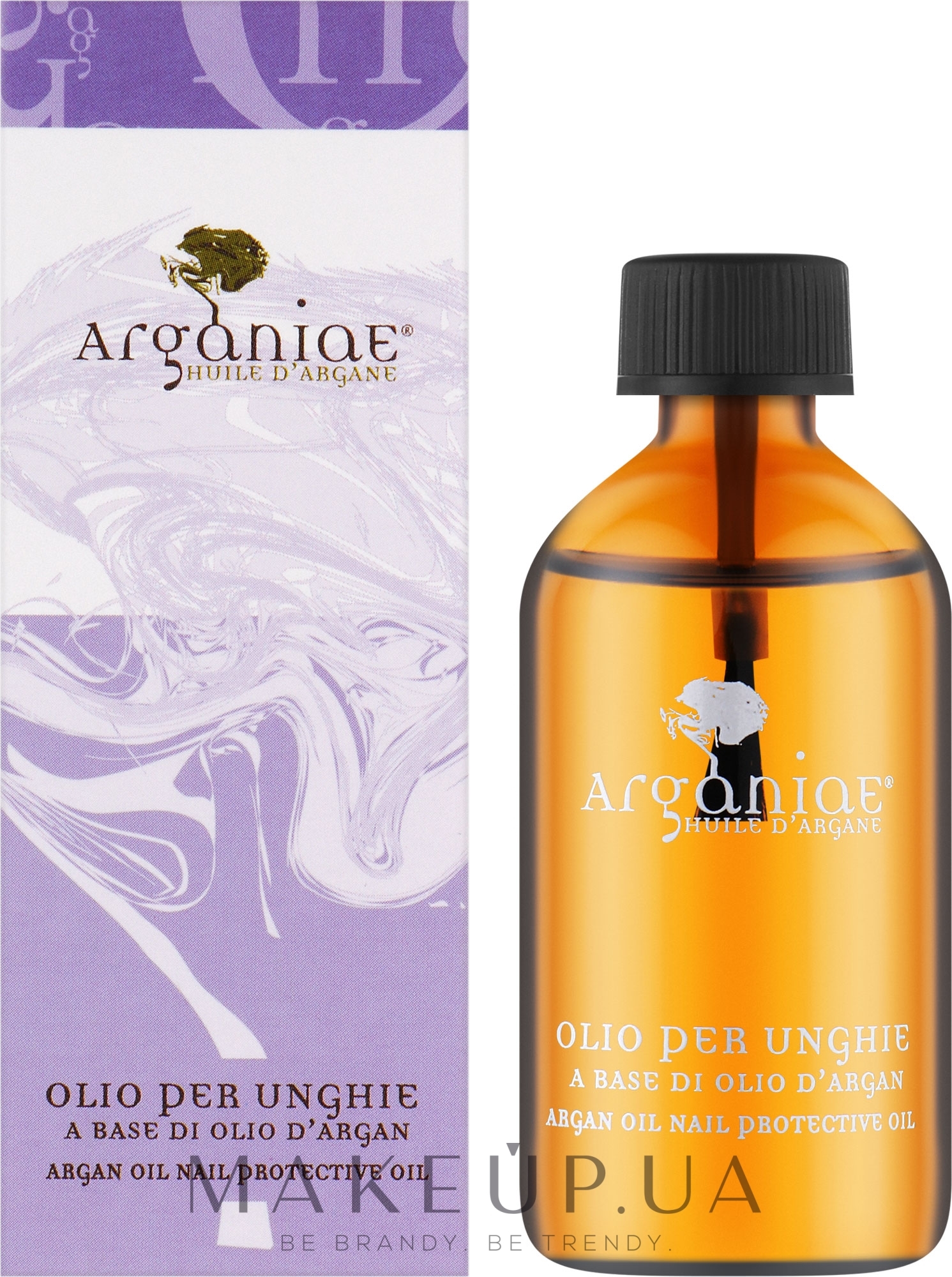 Аргановое масло для ухода, укрепления и защиты ногтей и кутикулы - Arganiae L'oro Liquido — фото 50ml