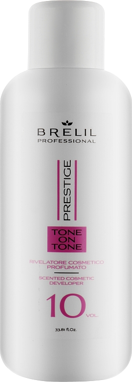 Окислювач - Brelil Professional Prestige Tone On Tone Scented Cosmetic Developer 10 Vol — фото N1