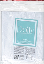 Духи, Парфюмерия, косметика Пакеты для парафинотерапии ног 30*50 см, прозрачные - Doily