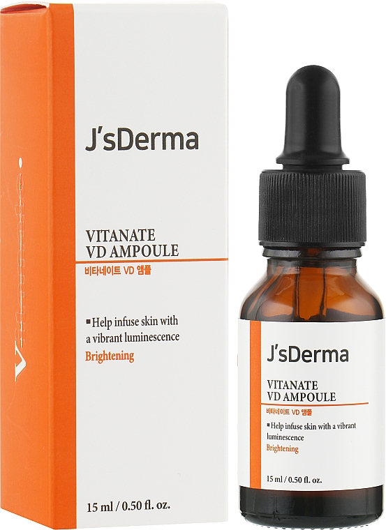 Сироватка для обличчя проти пігментних плям - J'sDerma Vitanate VD Ampoule — фото N2