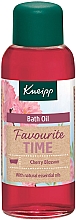Масло для принятия ванн "Любимое время" - Kneipp Favourite Time Cherry Blossom Bath Oil — фото N1