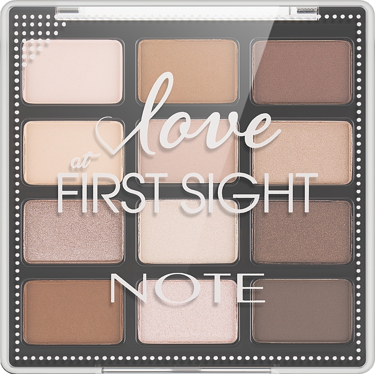 Note Love At First Sight Eyeshadow Palette - Note Love At First Sight Eyeshadow Palette — фото N2