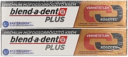 Духи, Парфюмерия, косметика Крем для фиксации зубных протезов - Blend-A-Dent Plus Hold Premium Adhesive Cream Fixative