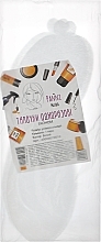 Парфумерія, косметика Одноразові капці для салонних процедур "Економ", білі, 1 пара - Panni Mlada