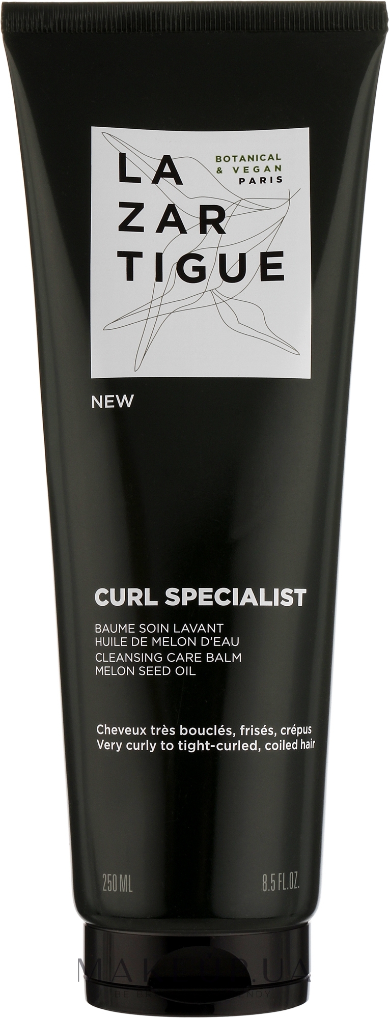 Очищувальний бальзам для волосся - Lazartigue Curl Specialist Cleansing Care Balm — фото 250ml