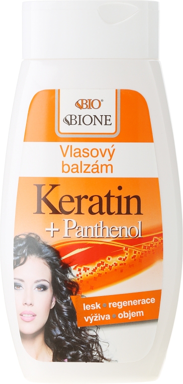 Бальзам для волос - Bione Cosmetics Keratin + Panthenol Hair Balm — фото N1