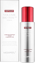 УЦЕНКА Тонер омолаживающий с комплексом пептидов и коллагеном - MEDIPEEL Peptide 9 Volume Bio Tox Toner Pro * — фото N2