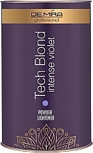 Духи, Парфюмерия, косметика Профессиональная обесцвечивающая пудра с антижелтым эффектом, фиолетовая - DeMira Professional Tech Blond Intense Violet Powder
