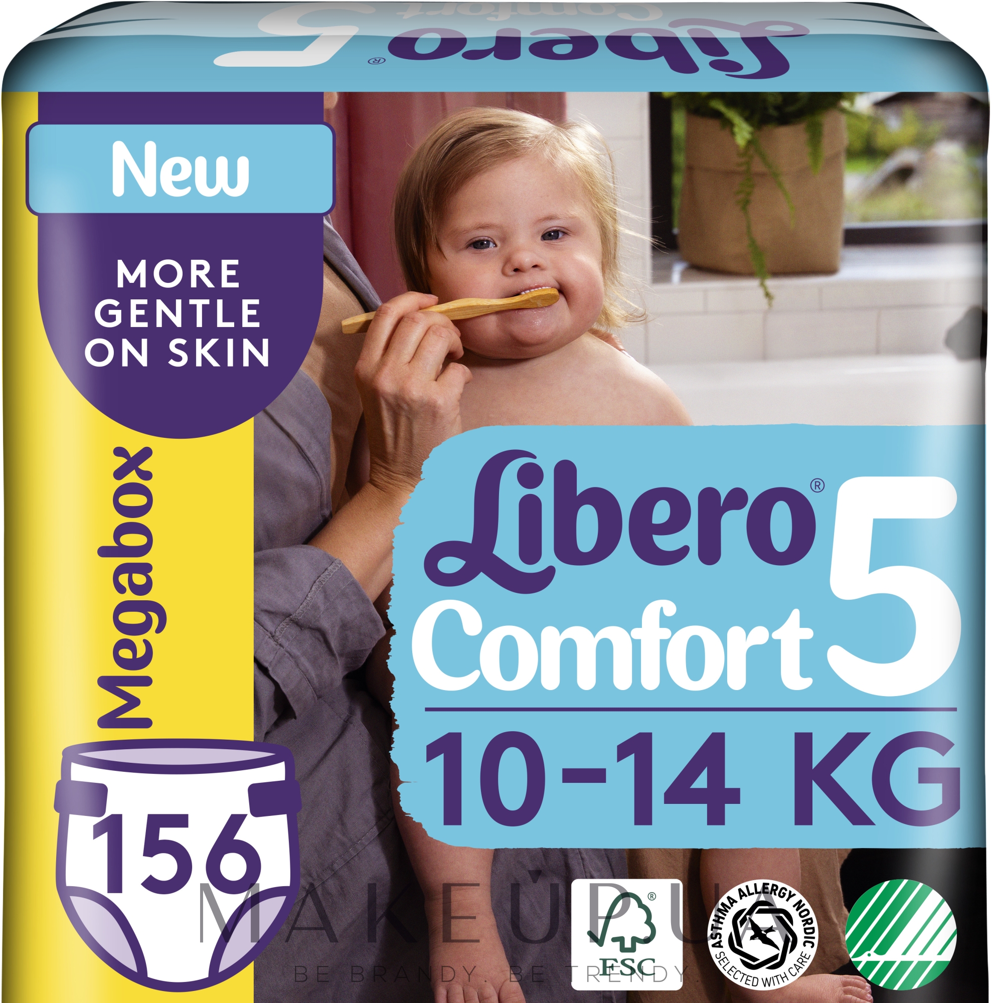Подгузники Comfort 5, 10-14 кг, 156 шт - Libero — фото 156шт
