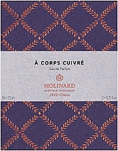 Molinard A Corps Cuivre - Набор (edp/90ml + edp/7.5 ml) — фото N1