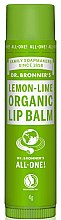 Бальзам для губ "Лимон і лайм" - Dr. Bronner’s Lemon & Lime Lip Balm — фото N1