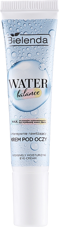 Зволожувальний крем для очей - Bielenda Water Balance Moisturizing Eye Cream — фото N2