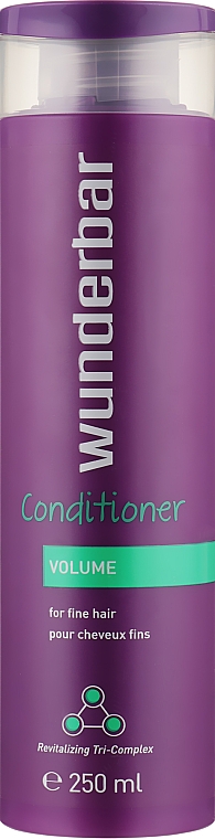 Кондиціонер-об'єм для тонкого волосся - Wunderbar Color Volume Conditioner — фото N1