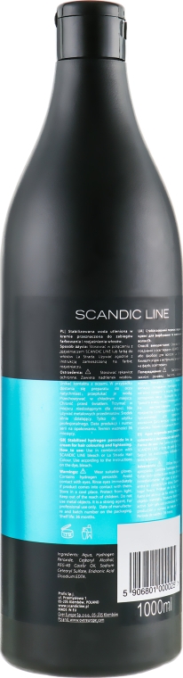 Окислитель для волос - Profis Scandic Line Oxydant Creme 9% — фото N4