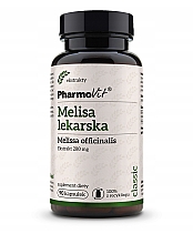 Дієтична добавка "Меліса лікарська", 280 мг - PharmoVit Classic Melissa Officinalis — фото N1