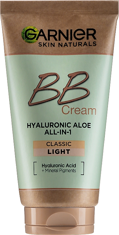 BB крем для нормальной кожи - Garnier Hyaluronic Aloe All-In-1 SPF15 — фото N1