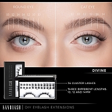 Накладные ресницы - Nanolash Diy Eyelash Extensions Divine — фото N5